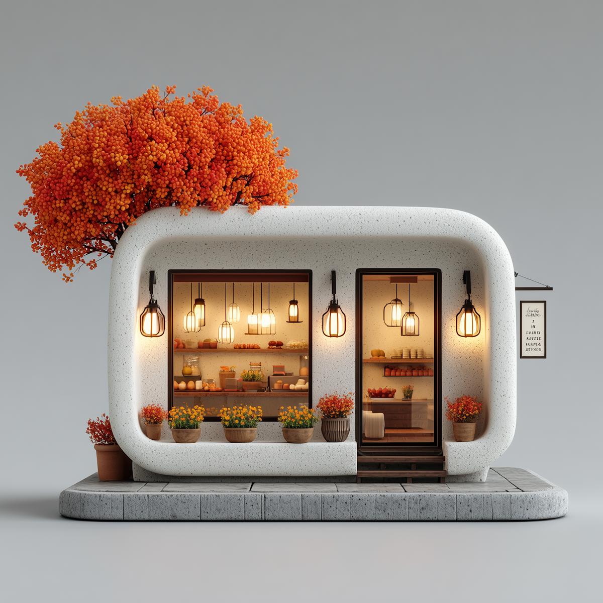 Step two preview showing an interior visualization being generated.